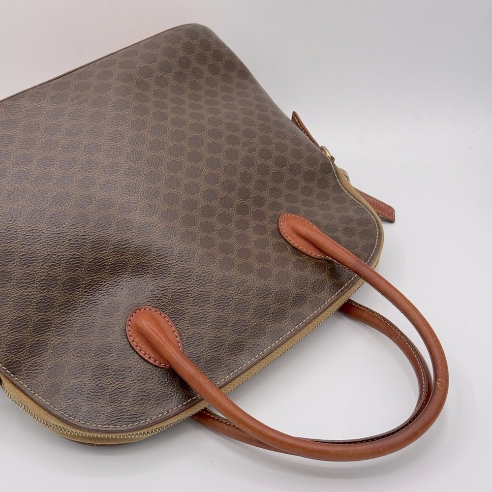 Brown Patterned Handbag - Picture 6 of 15